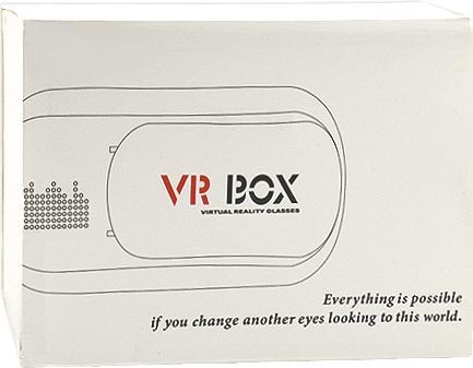 Syze 3D Prolink VR Box, të bardha/zeza