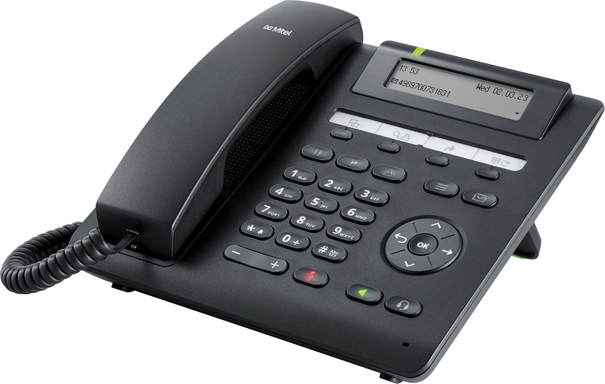 Telefon fiks Unify OpenScape CP205T, IP, ekran grafik, gri