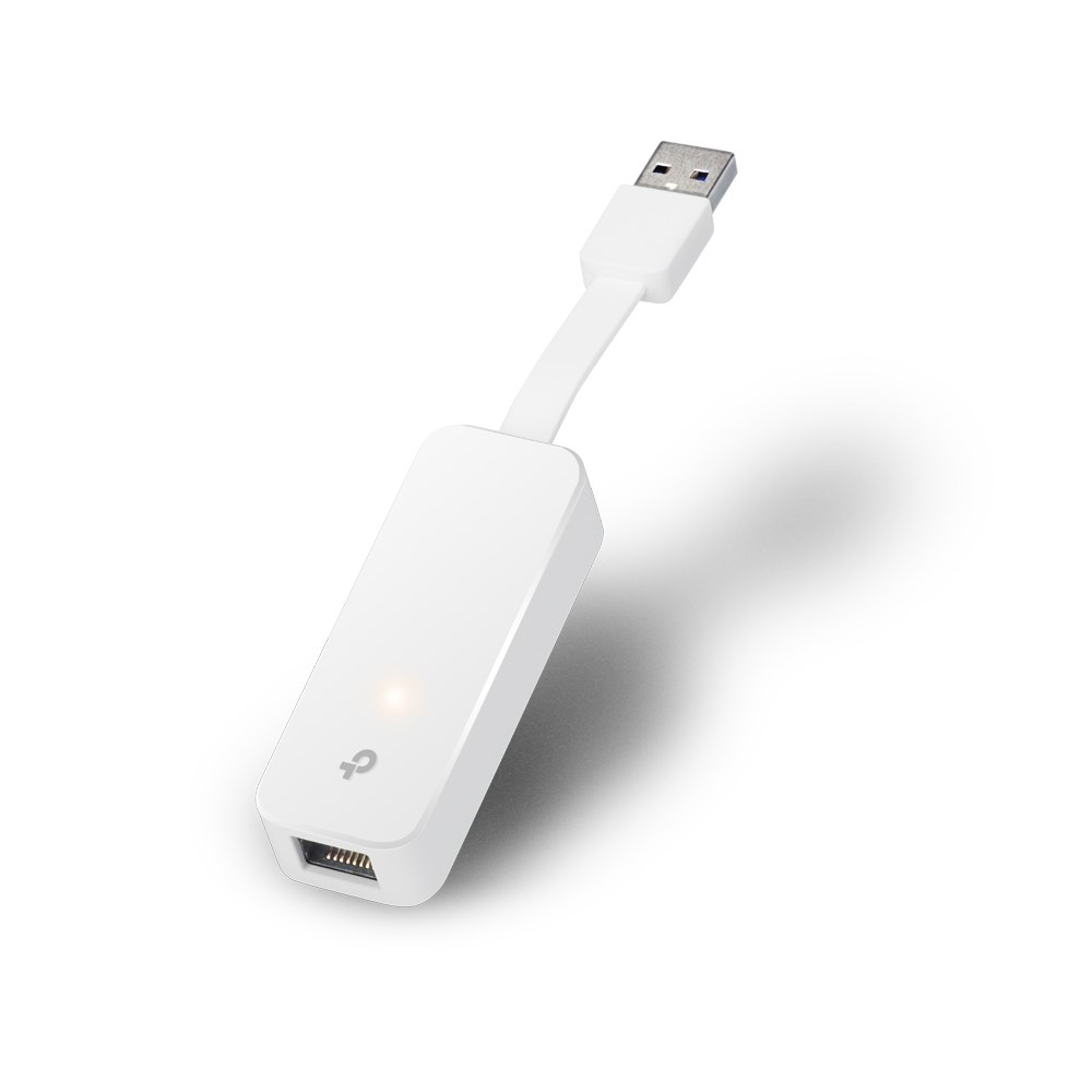 Përshtatës Ethernet TP-Link UE300, 1x RJ45 1000Mb/s, USB 3.0, i bardhë