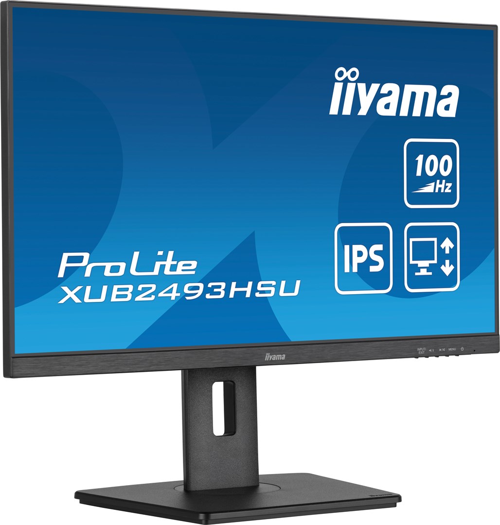Monitor iiyama ProLite computer, 23.8", 1920 x 1080, 100 Hz, i zi