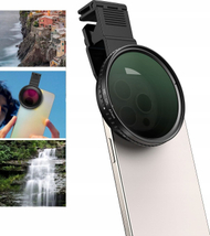 Filtër polarizues për telefon Apexel CPL, set 2 copë, 67 mm, i zi