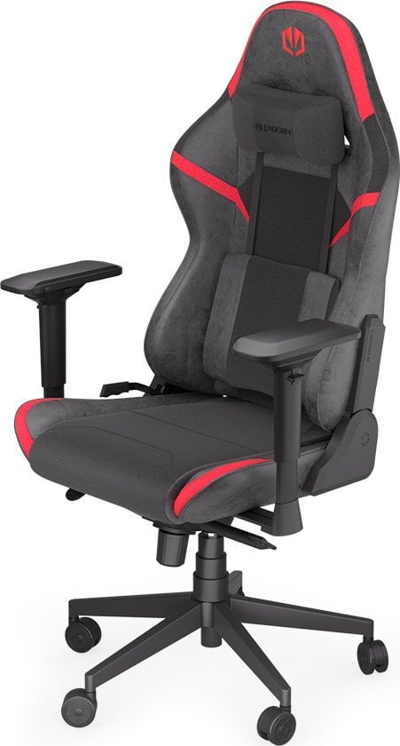 Karrige Gaming Endorfy Scrim RD (EY8A002), 128x74x69 cm, kapacitet 120 kg, e kuqe/e zezë