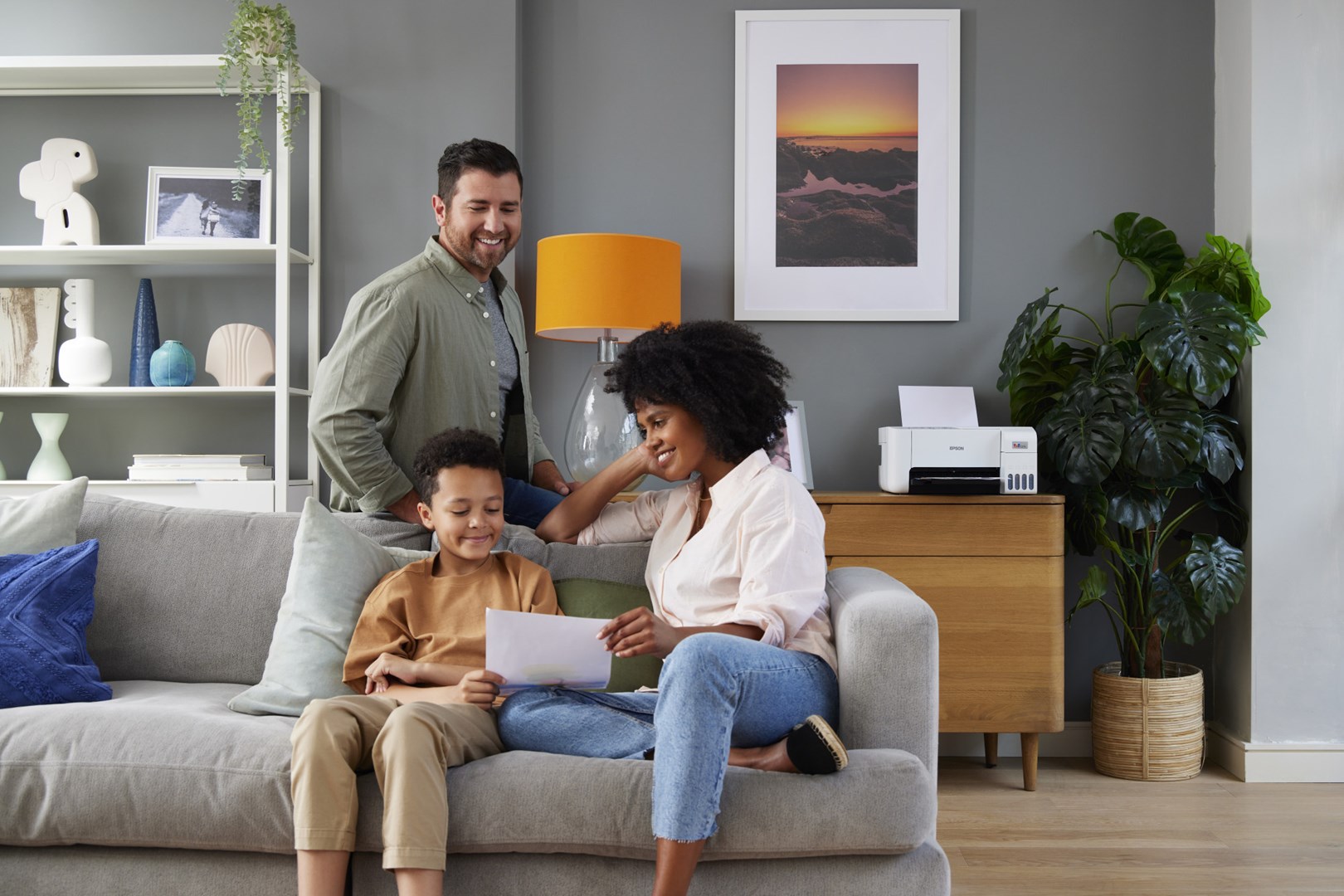 Printer multifunksional Epson L3256, Inkjet, i bardhë