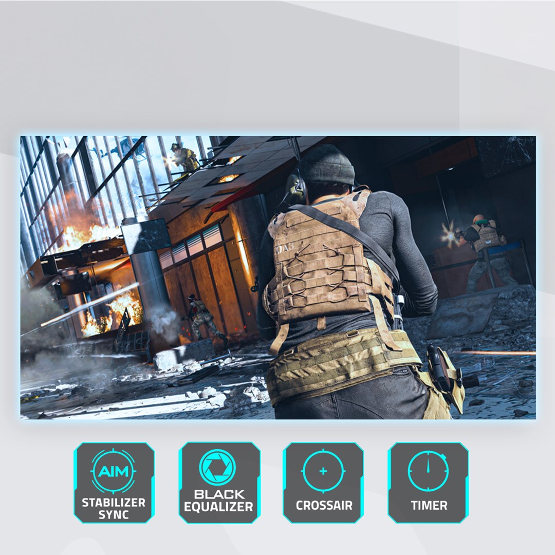 Monitor gaming GIGABYTE M27QA ICE, 27", QHD 2K 180Hz, i bardhë