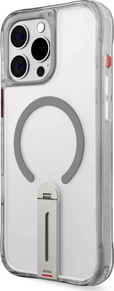 Kapotë telefon Skinarma Helix për iPhone 16 Pro Max, magnetik MagSafe, mbrojtje 360°, titanium
