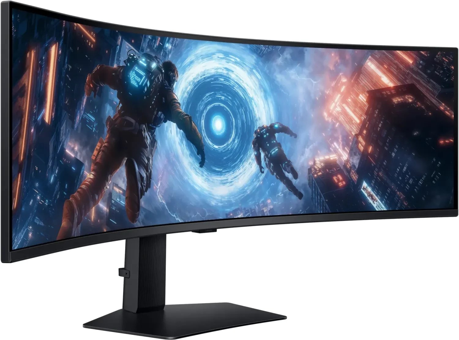Монитор Samsung Odyssey LS49FG916EUXEN, 49\", 5120 x 1440, црн