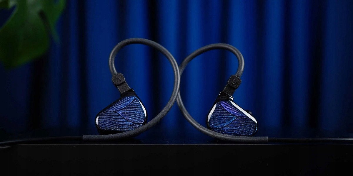 Kufje në vesh TRUTHEAR X Crinacle Zero BLUE2, dy drajvera dinamikë, kabëll i shkëputshëm 3.5mm, blu