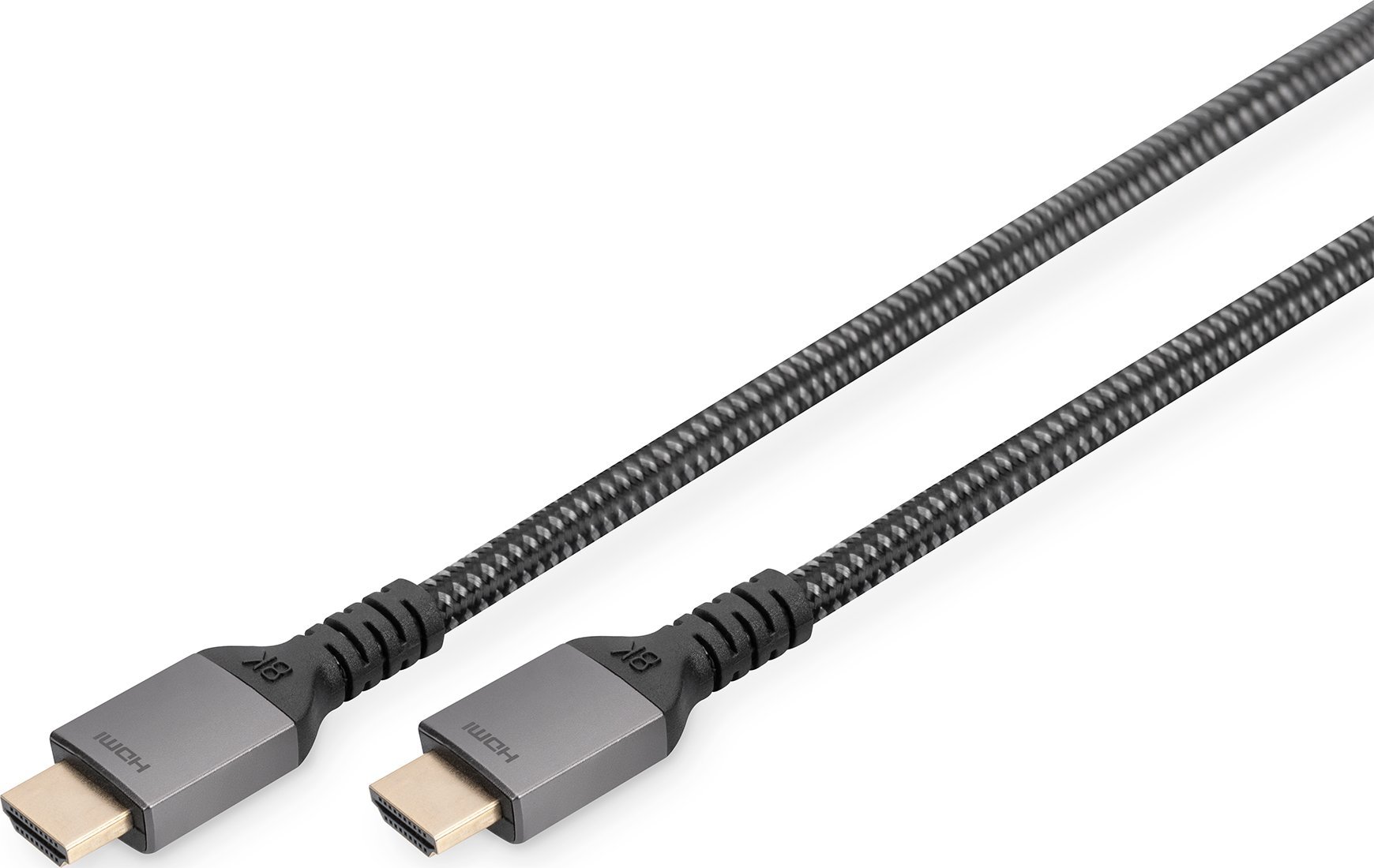 Kабел HDMI Digitus DB-330200-010-S, 1m, HDMI 2.1, сив