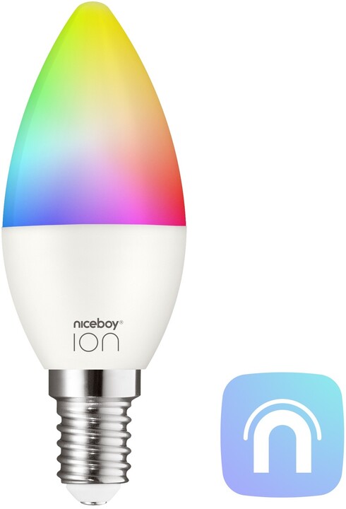 Poç Niceboy ION SmartBulb COLOR 5,5,W - E14