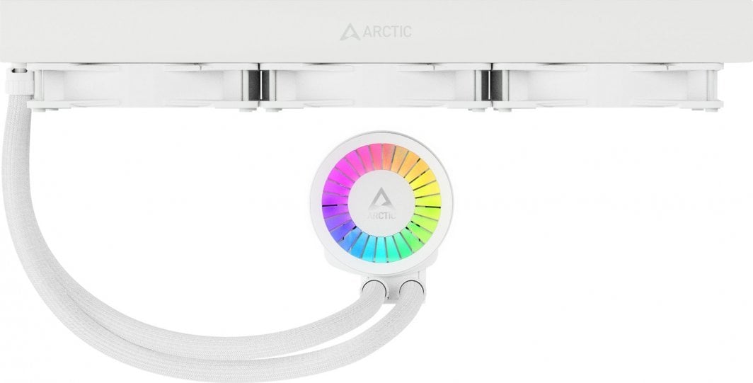 Ftohës CPU ARCTIC Liquid Freezer III 420 A-RGB, A-RGB, i bardhë