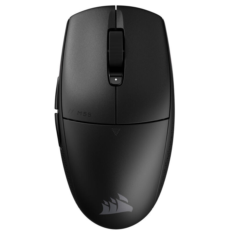 Mouse gaming CORSAIR M55 Wireless, optik, pa kabllo, i zi