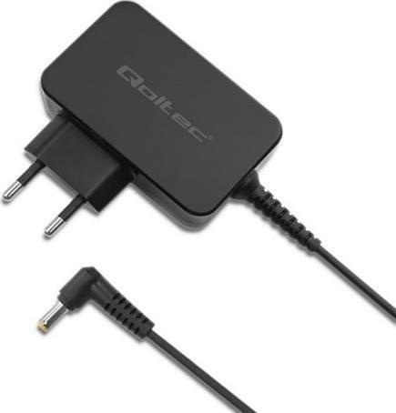 Karikues laptopi Qoltec 45W, 19V 2.4A, prizë 1.7mm, i zi