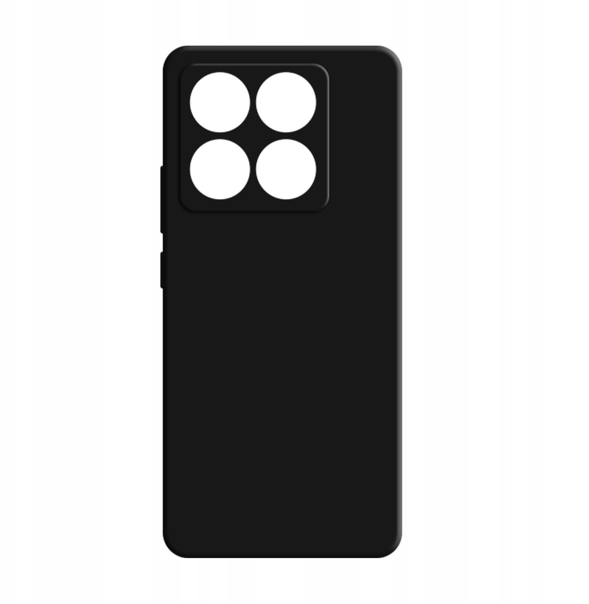 Futrollë silikoni 3mk për Xiaomi 14T Pro, mbrojtëse, e zezë