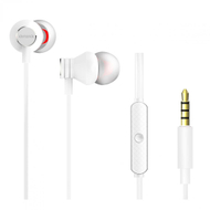 Kufje in ear Aiwa ESTM 50WT, me mikrofon, 3.5mm, të bardha