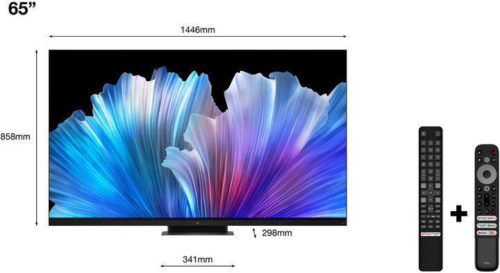 Televizor TCL 65C935, 65" (164cm), 4K UHD, titan