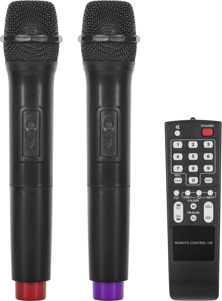 Kutubafon Azusa Active Column Speaker, 12", 40W, me 2 mikrofona pa tel