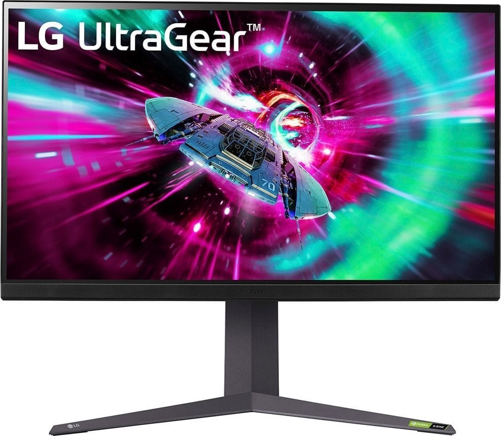Монитор LG UltraGear 32GR93U-B, 32", 3840x2160 (UHD 4K), црн
