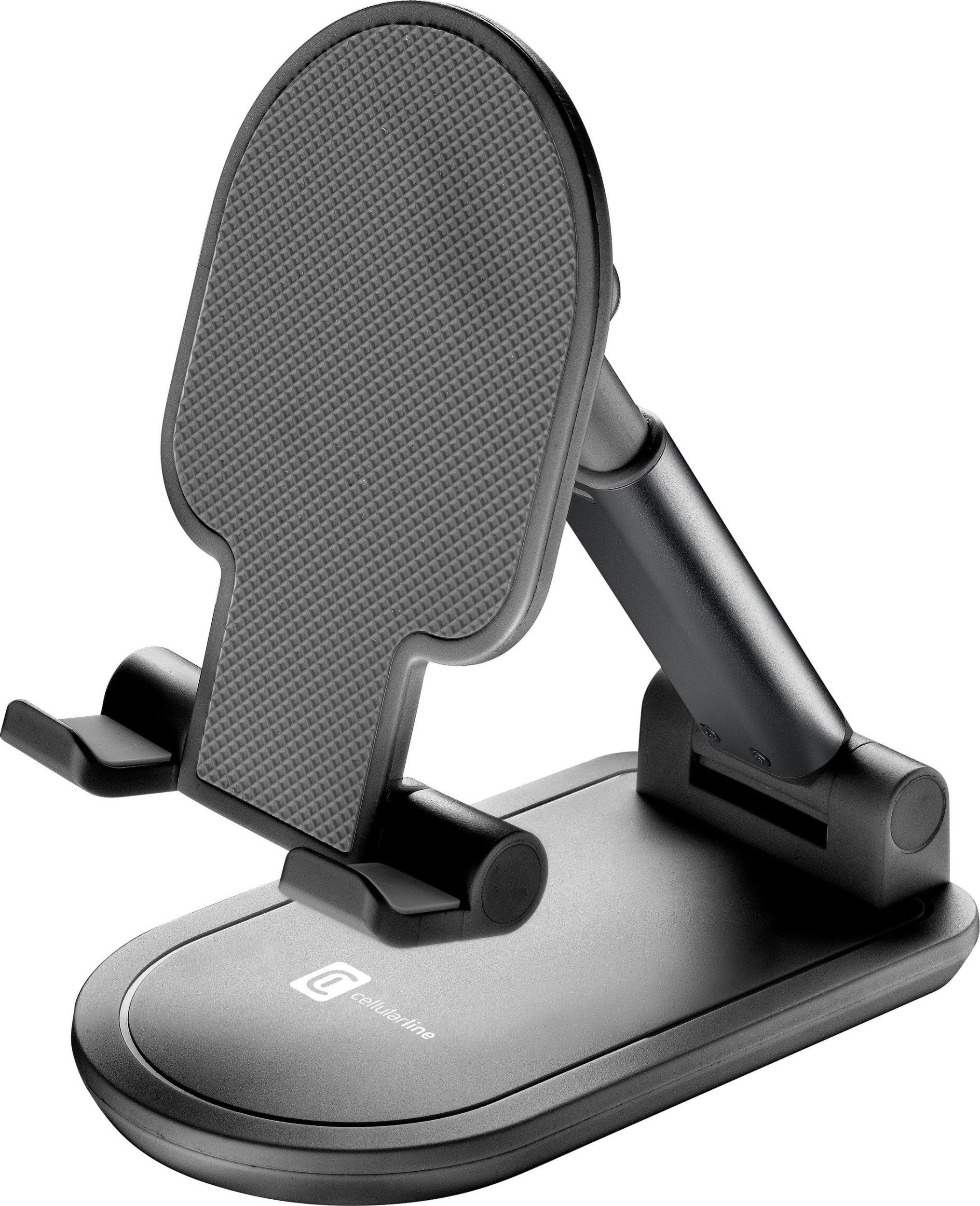 Mbajtëse tavoline Cellularline Table Stand, për telefona dhe tabletë, e zezë