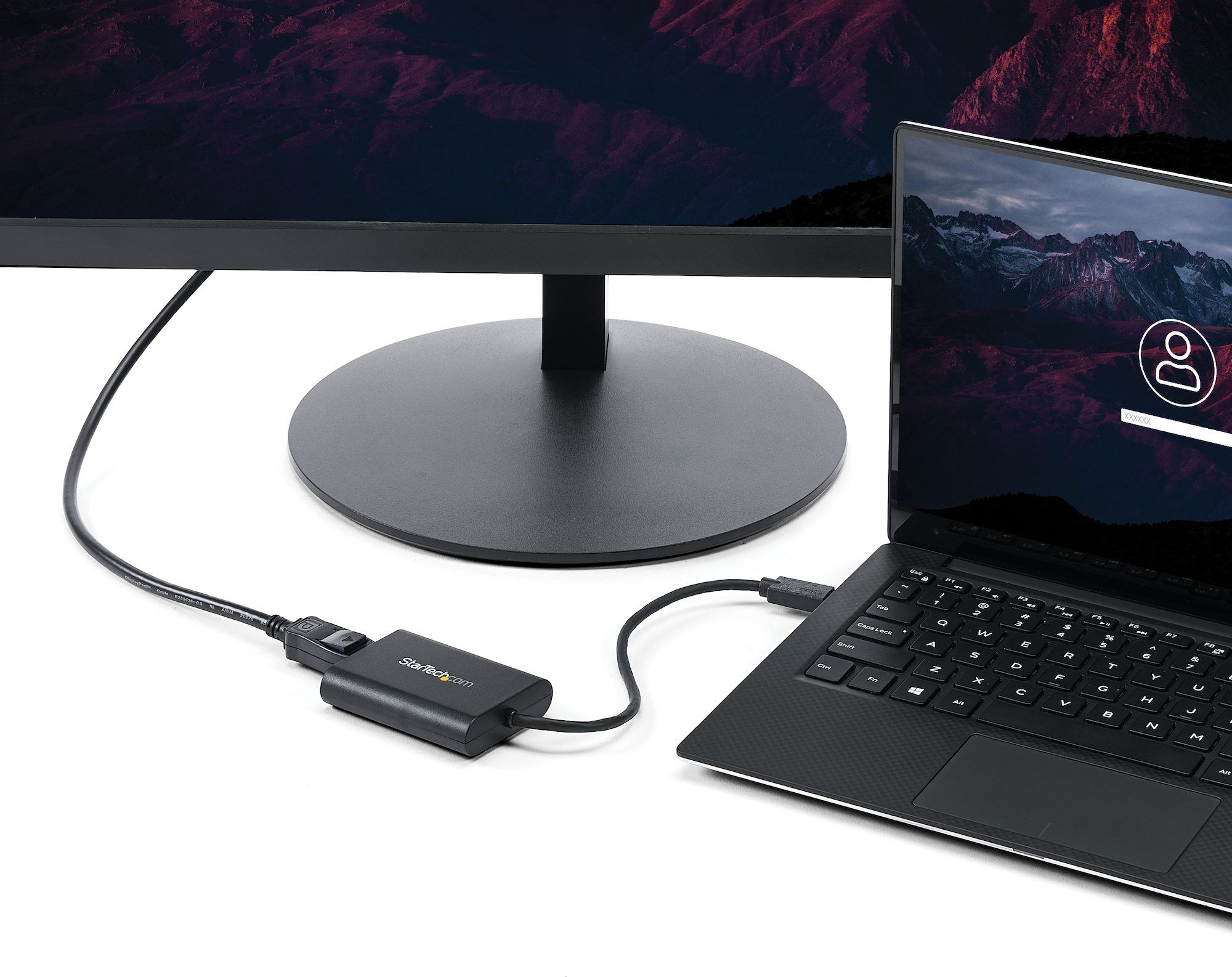 Adapter USB në DisplayPort StarTech USB 3.0, 4K, i zi
