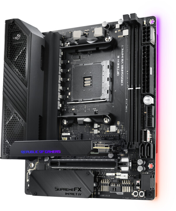 Pllakë amë ASUS ROG Crosshair VIII Impact - AMD X570 