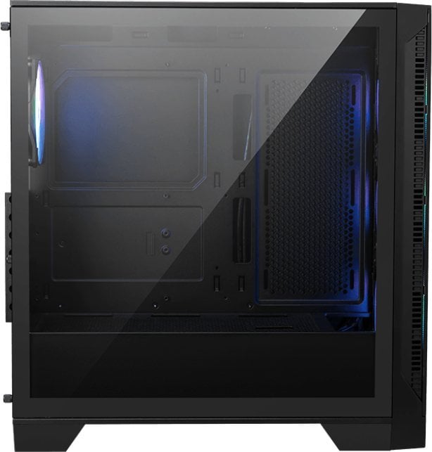 Kuti kompjuteri MSI MAG FORGE 321R AIRFLOW, MIDI Tower, ARGB, e zezë transparente