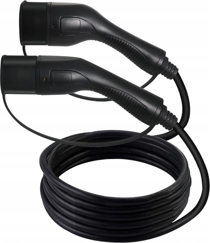 Kabllo karikimi për makina elektrike Defenzo Lineo AC11 Type 2, 11kW, 5m, e zezë