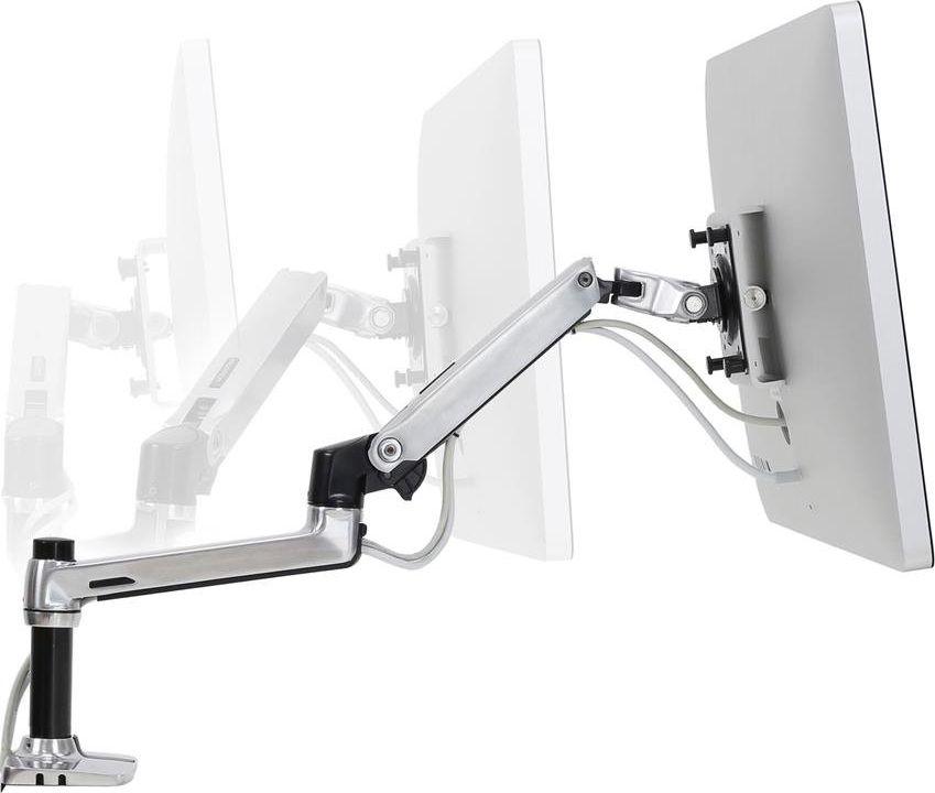 Mbajtëse Ergotron LX për monitor 19-34", e argjendtë