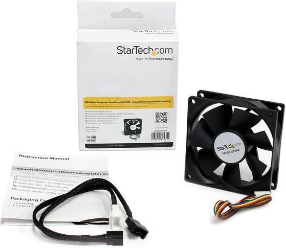 Ftohës StarTech PWM FAN8025PWM, 80 mm