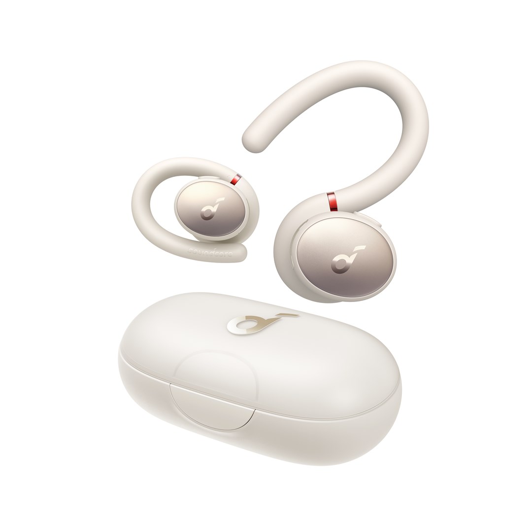 Kufje Soundcore Sport X10, Bluetooth, të bardha