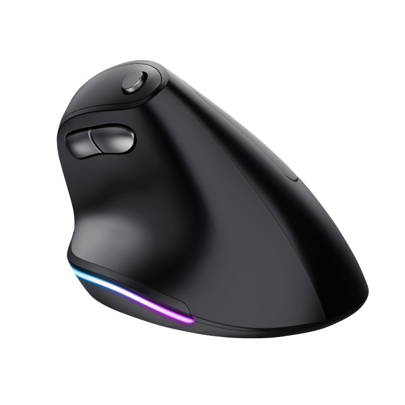 Maus Trust Bayo Wireless Rechargeable, RF Wireless, ergonomik, i zi