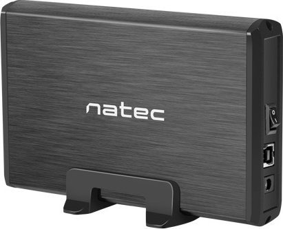 Kuti e jashtme për HDD 3.5" Natec Rhino NKZ-0448, USB 3.0, SATA, e zezë