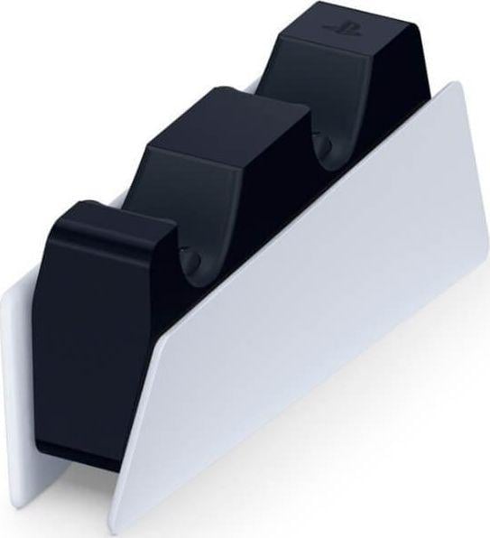 Stacion karikimi Sony DualSense për kontrollerë PS5, i bardhë