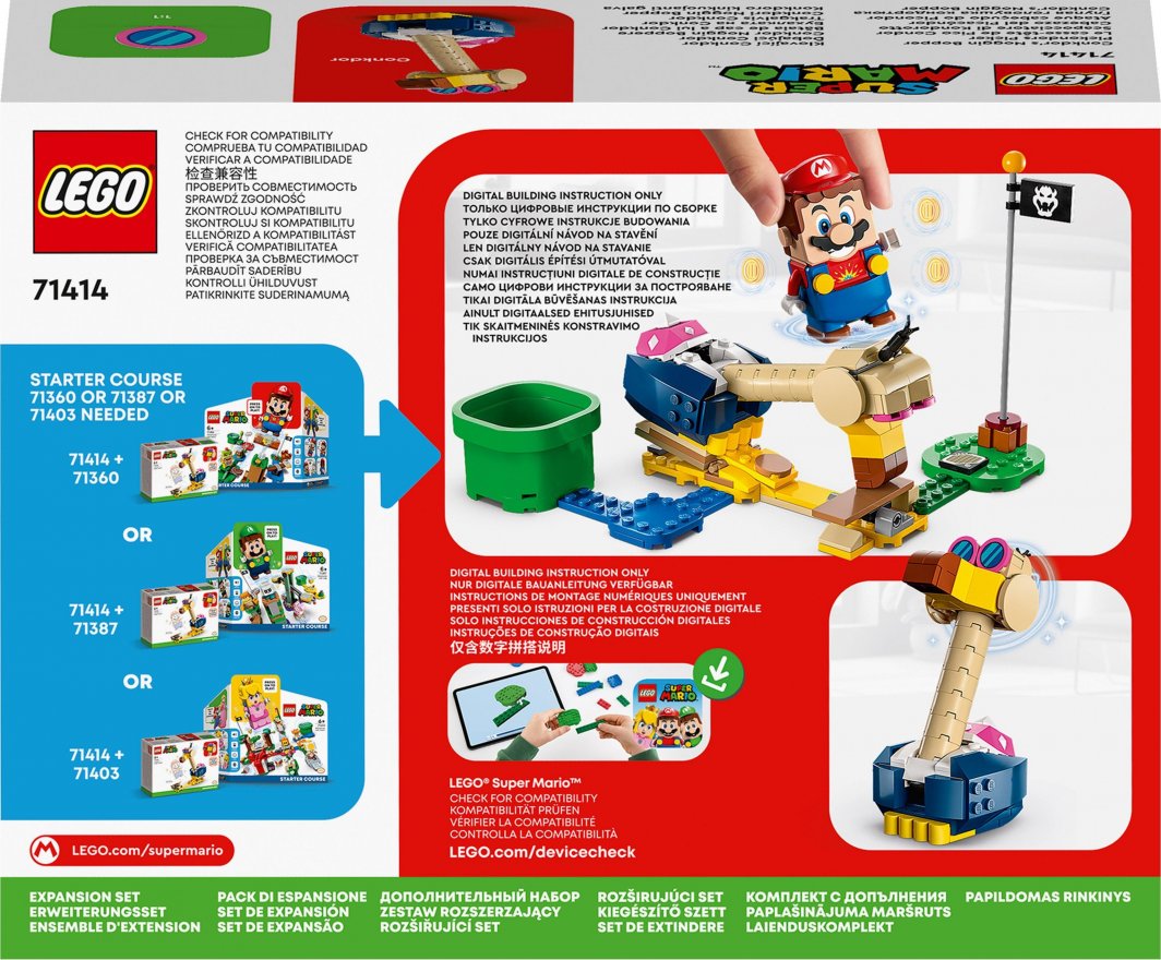 Set zgjerimi LEGO® Super Mario™ 71414 Pecking Conkdor, 130 pjesë