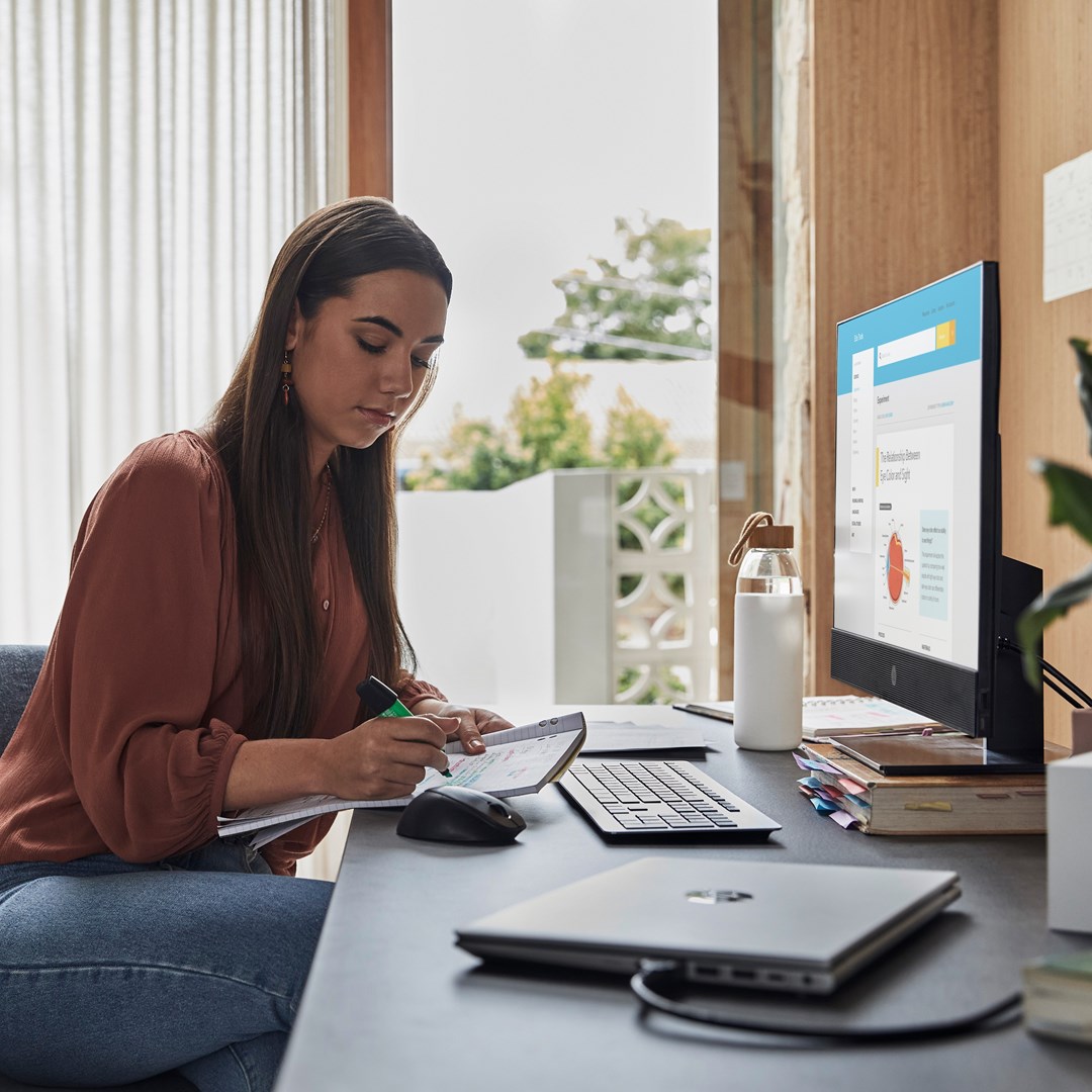 Kompjuter All-in-One HP ProOne 440 G9, 23.8", Intel Core i5-13500T, 16GB RAM, 512GB SSD, i zi