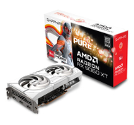 Karte grafike Sapphire AMD Radeon RX 9060 XT PURE, 16GB GDDR6, ARGB, e bardhë