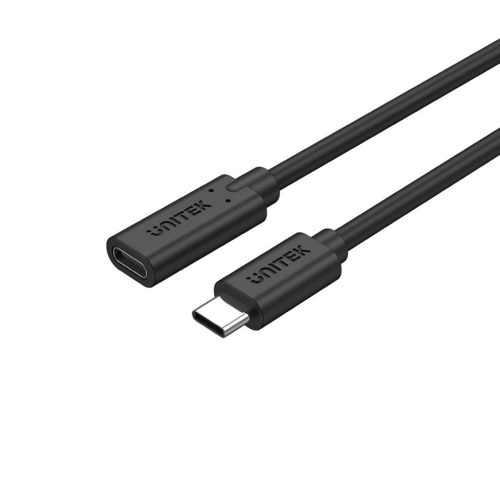 Kabllo Unitek, USB C / USB C, 1.5m, e zezë