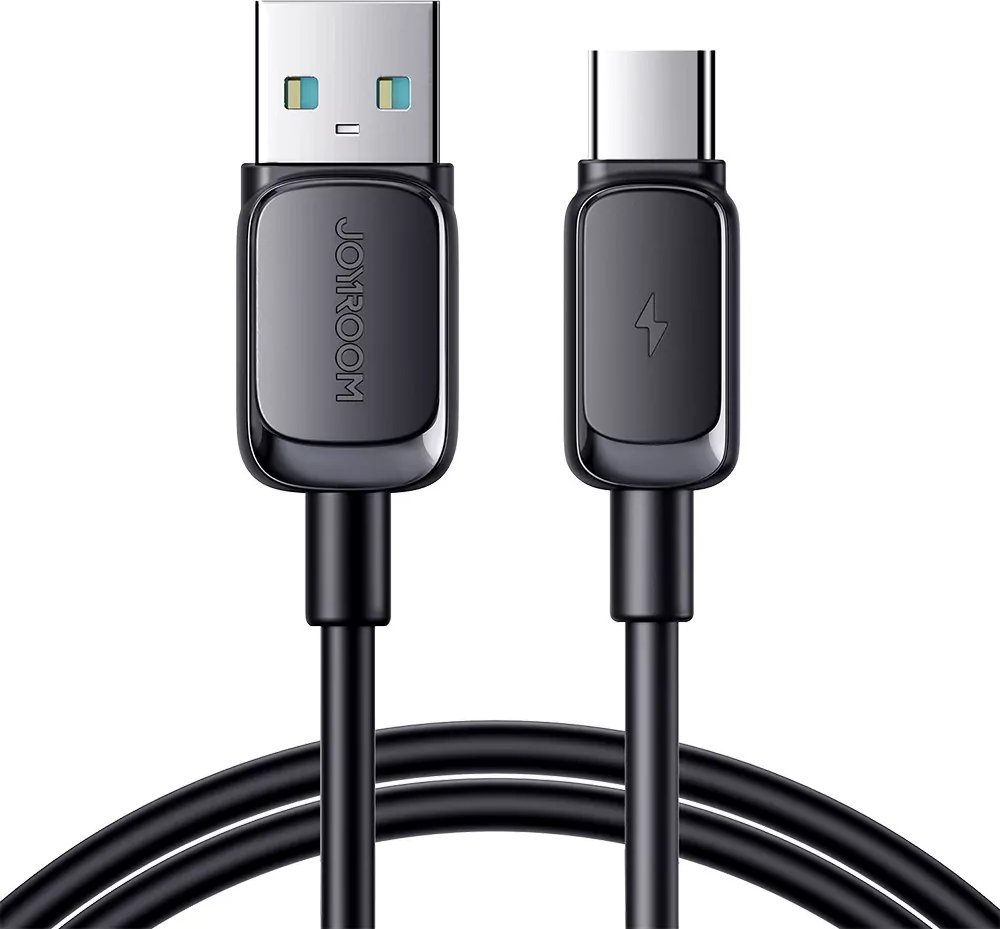 Kabllo USB Joyroom JYR763, USB A në USB C, 1.2m, 3A, e zezë