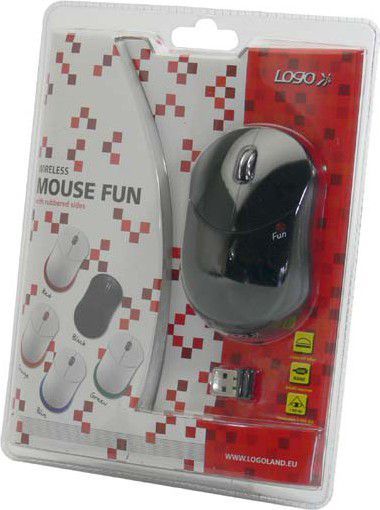 Maus Logo Fun, wireless, USB, i zi