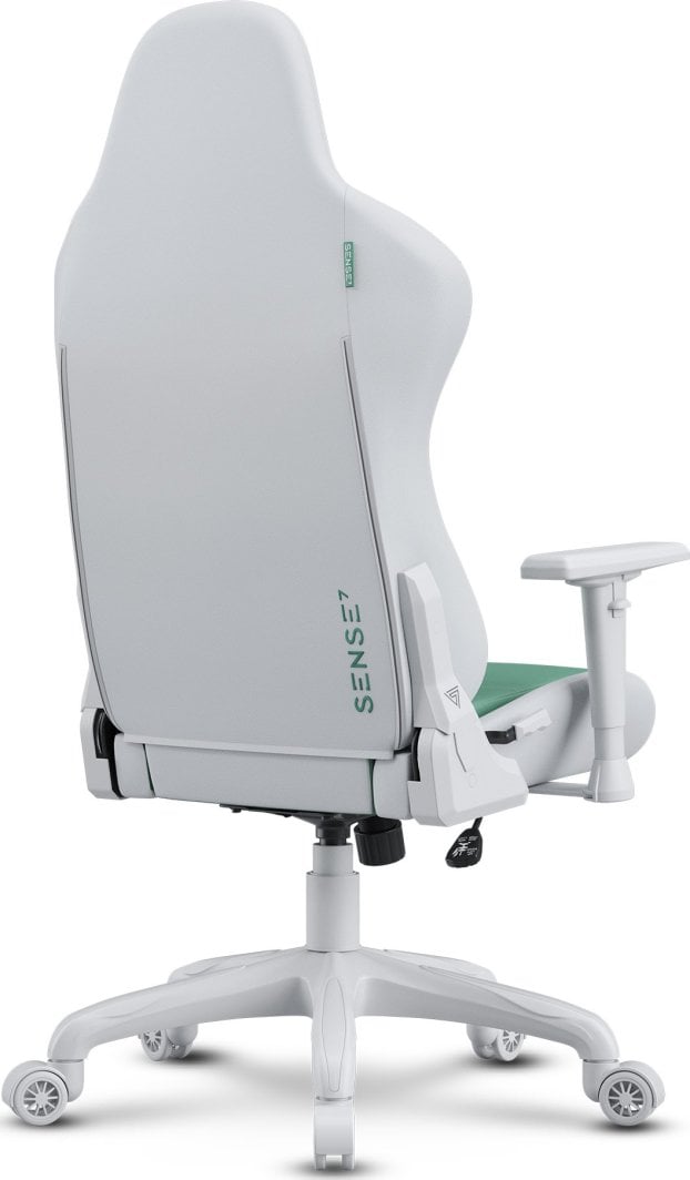 Karrige SENSE7 Spellcaster FUKU, material+lëkurë, e gjelbër/ bardhë