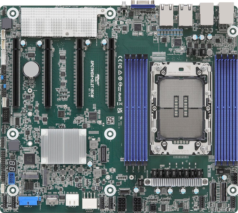 Pllakë amë ASRock SPC741D8-2L2T/BCM CEB