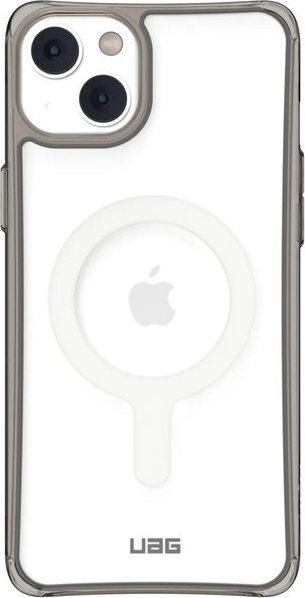 Mbështjellëse UAG Plyo për iPhone 14 Plus, 6.7", MagSafe, transparente gri Grey Ash