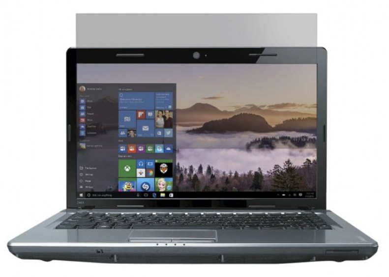 Filtër privatësie magnetik për laptop Mobilis, 16" 16:10, film mbrojtës, i zi