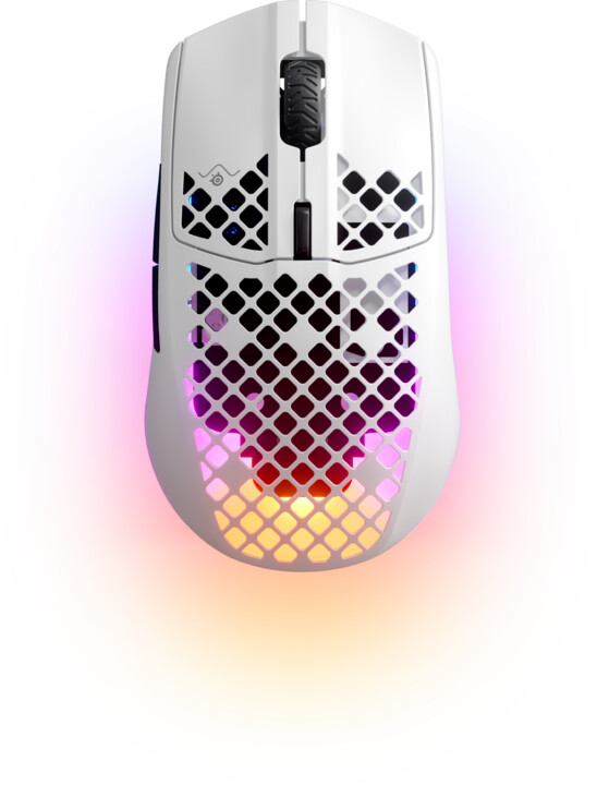 [OUTLET] Maus SteelSeries Aerox 3 Wireless Snow (2022), i bardhë