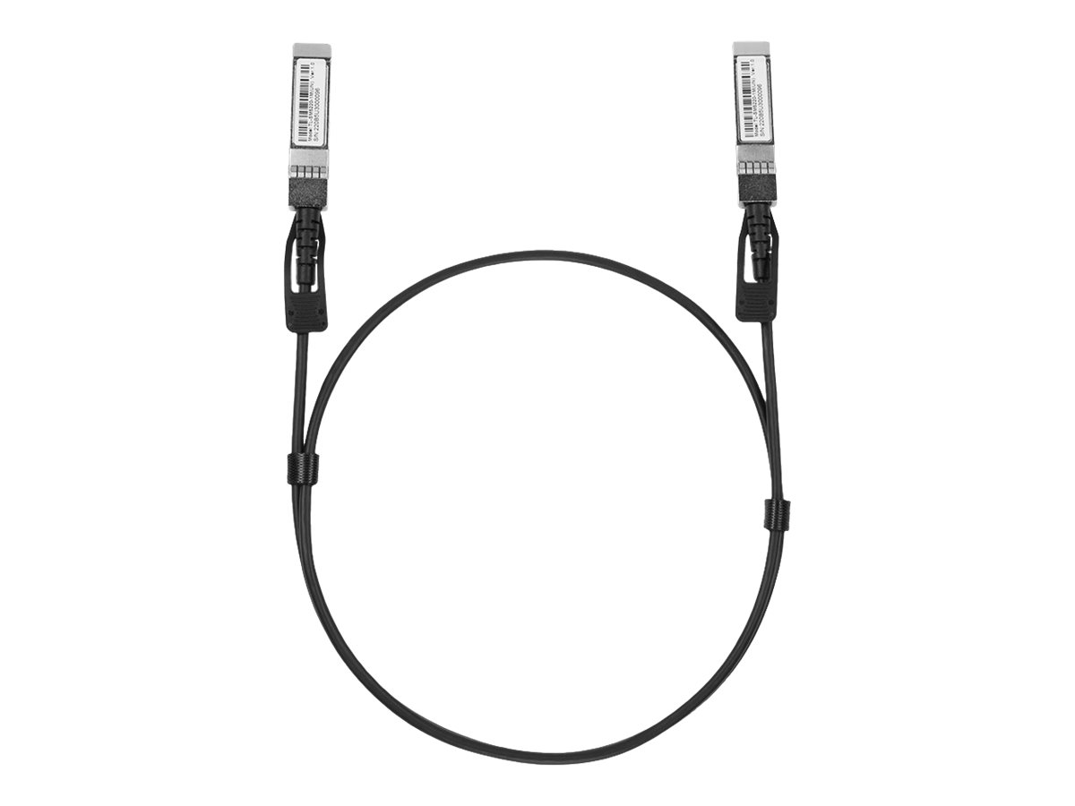 Kablloja TP-LINK Omada TL-SM5220-1M, DAC, SFP+, 10 Gigabit, 1 m, e zezë