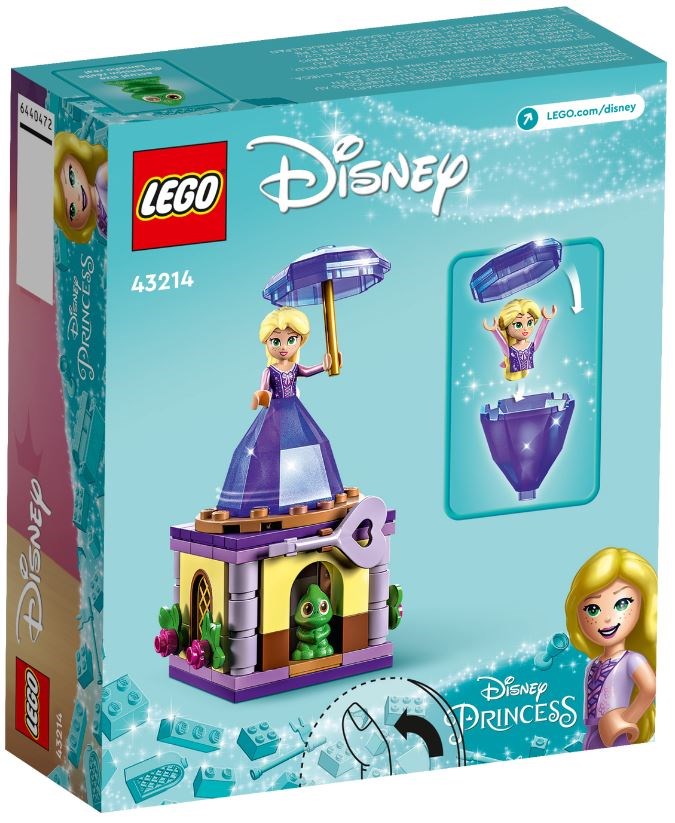 Set LEGO® I Disney princess 43214 Spinning Wheel, 89 pjesë