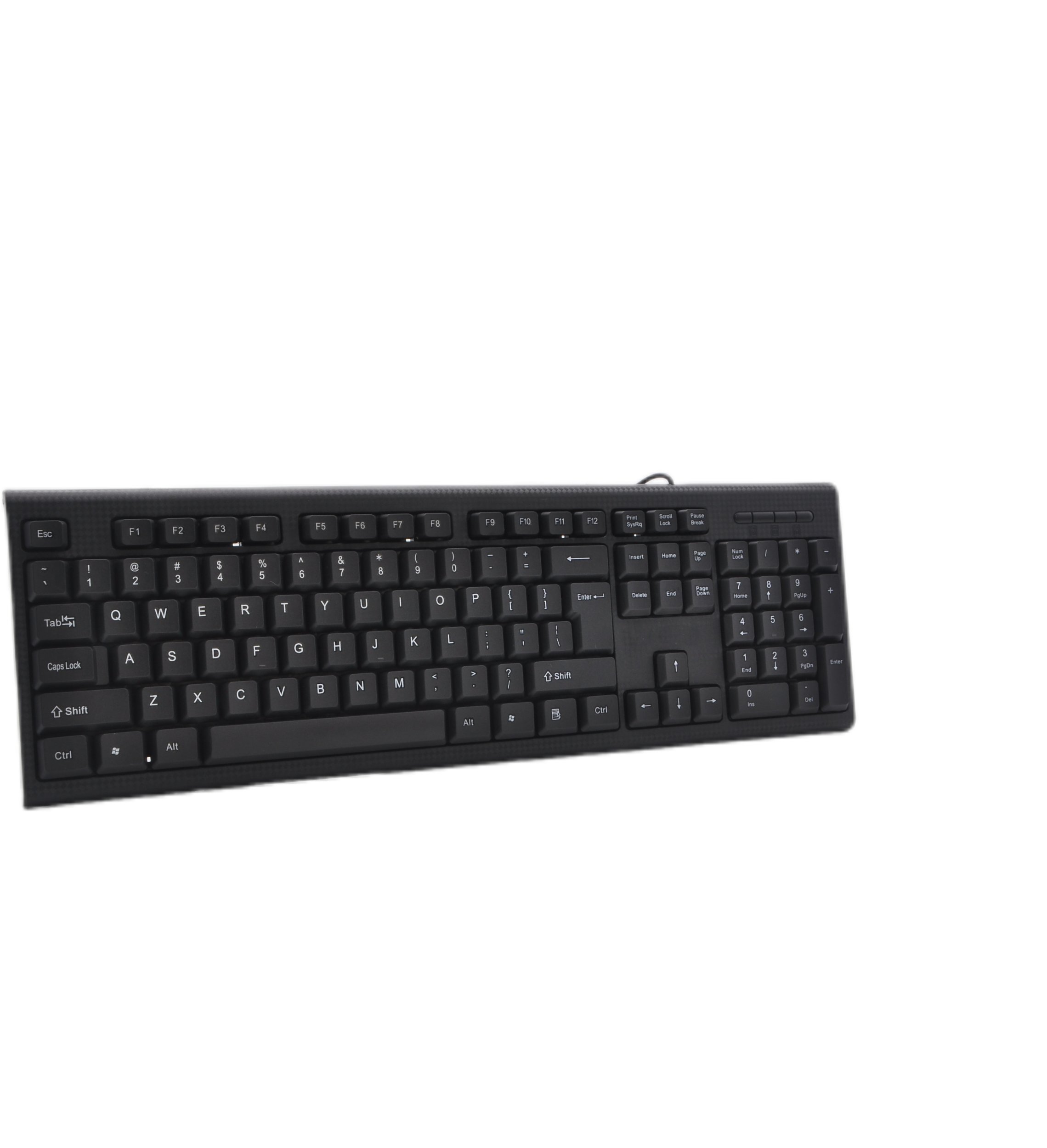 Tastierë Bounn HK-616, me kabllo, layout standard, e zezë