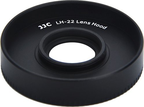 Parasole objektivi JJC ES 22 për Canon EF M 28mm, e zezë