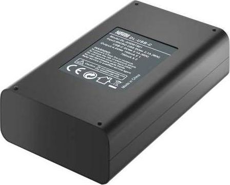 Karikues dykanalësh Newell DL-USB-C, për bateri GoPro AHDBT-901, i zi