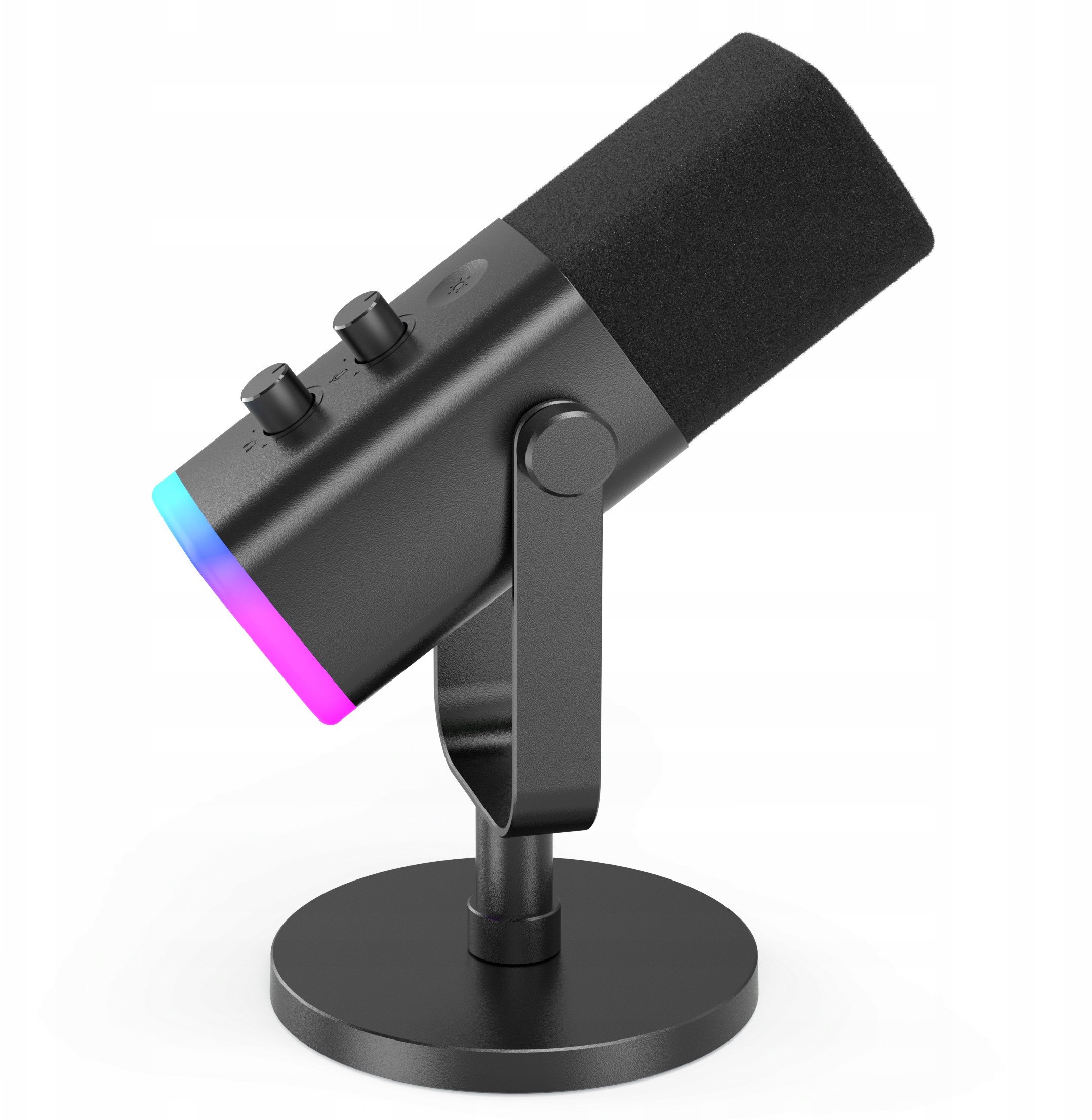 Mikrofon Fifine për streaming, dinamik, USB, i zi