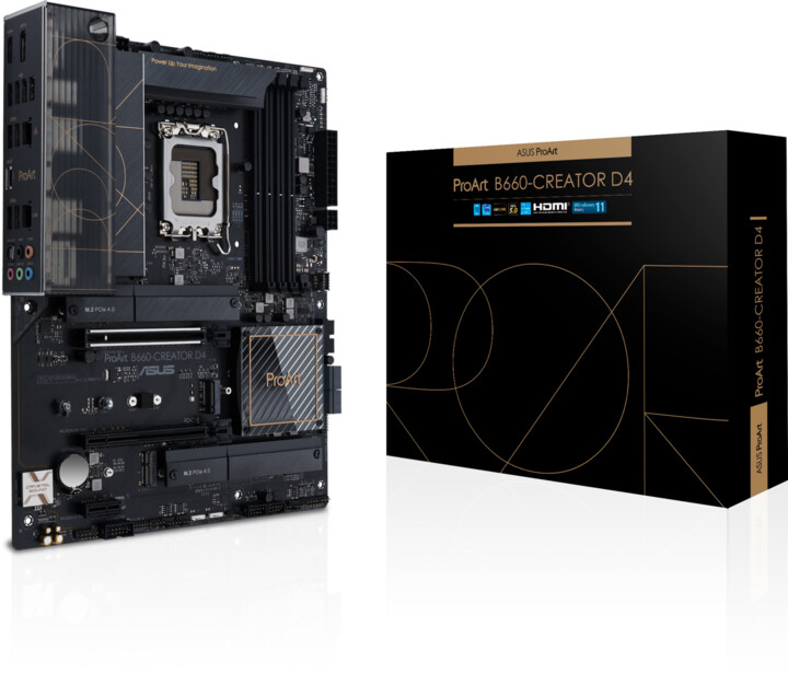 Матична плоча ASUS PROART B660-CREATOR D4 (DDR4) - Intel B660
